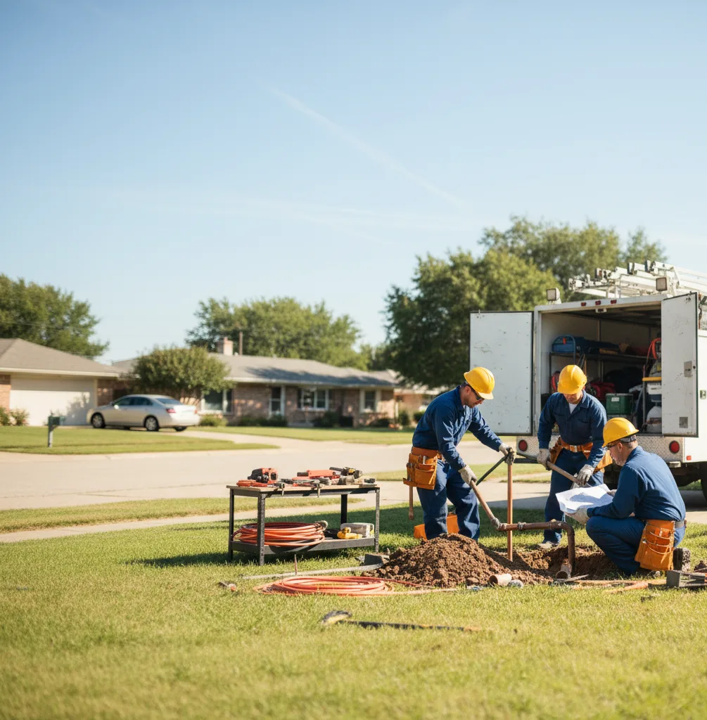 Sewer Line Repair in The Plains, OH